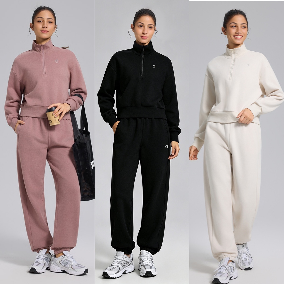 2829A Élégant 3D argent détaillant vêtements de sport décontractés mode Sport sweats Ensemble haut en cachemire de luxe avec pantalon élastique p