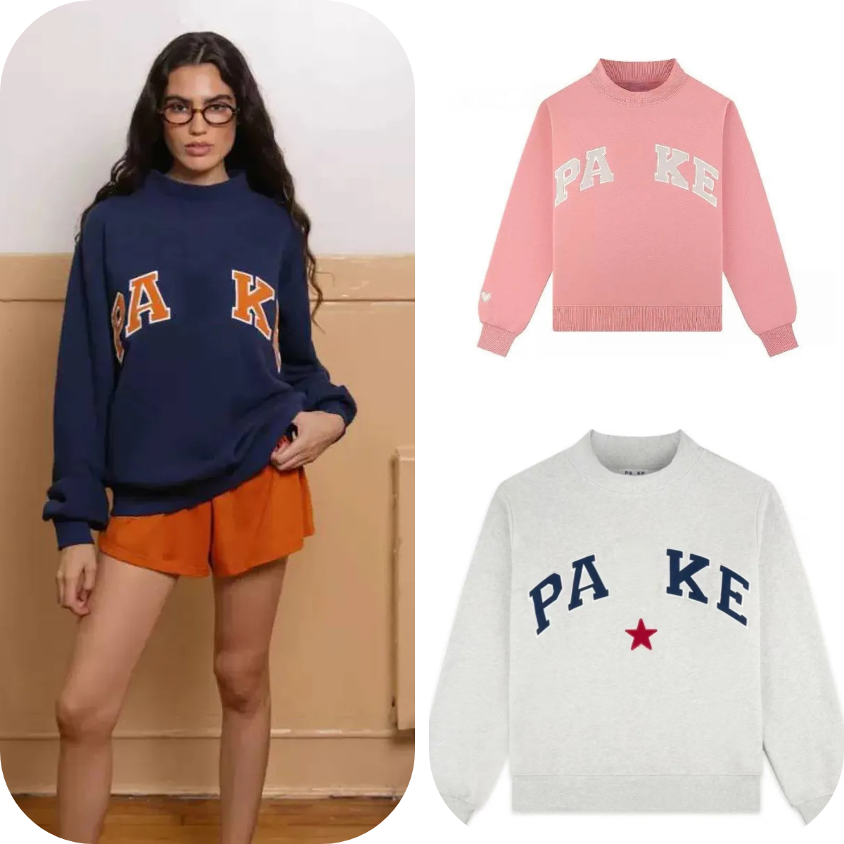 Park Designer Sweat-shirt pour femme Mockneck Pantalon de survêtement pour femme Zip Up Confort Coton Survêtement Sweat-shirt Pantalon Printemps