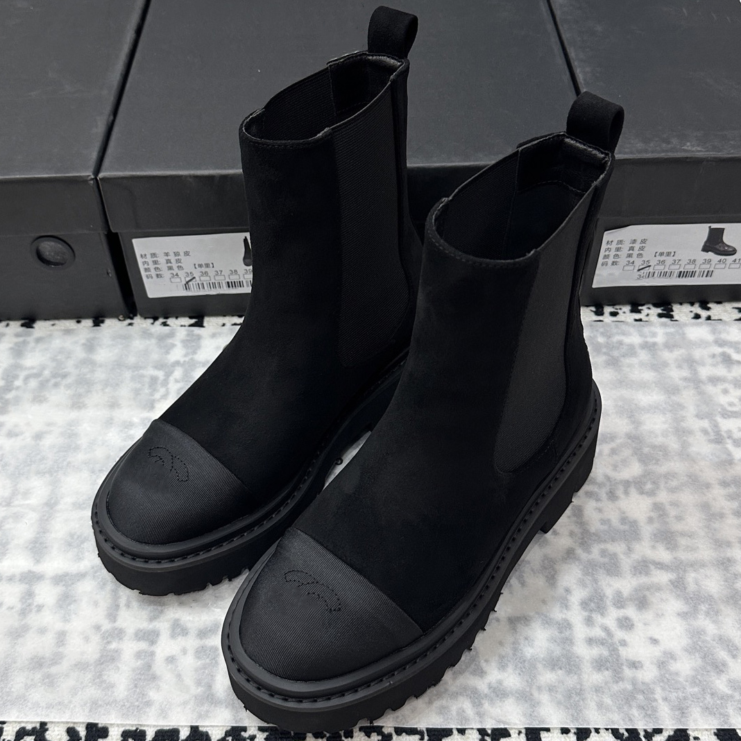 Ankle knit Boots Women Womens Leather boots Winter Round Toe Lace-up Short Boots Womens Platform Designer Knight Boots Women TOP luxury Shoes size 3