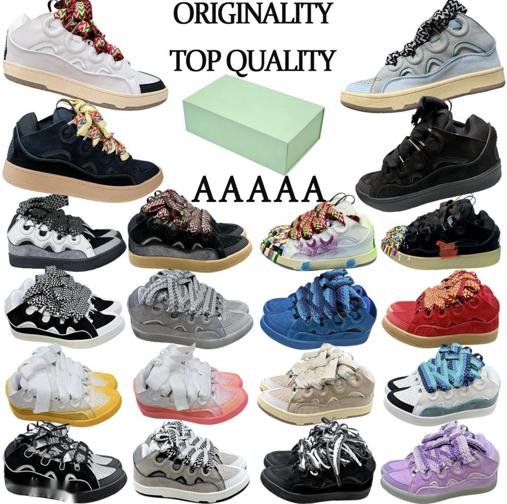 10A Curb Platform Sneakers - Thick Tongue Lace Up Shoes for Men Women Classic Designer Style High-Quality Comfort PYWX