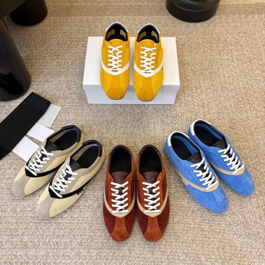 Designer sport forrest gump sneaker Womens german army trainer casual shoe Luxury Leather Hike track Run tennis Flat Heel shoe outdoor athletic yout