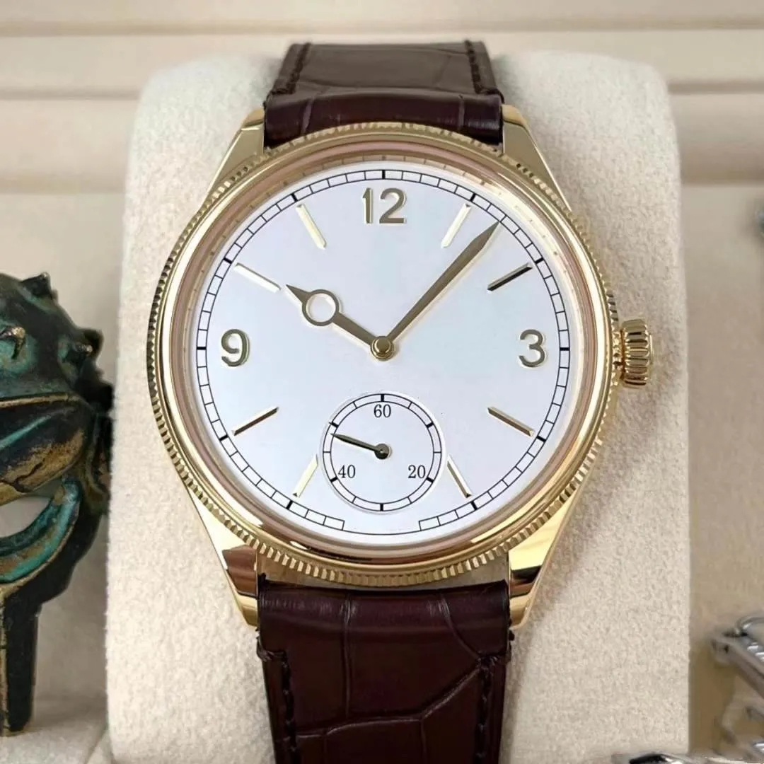 U1 New luxury watch Constant Motion Model 1908 diameter 39mm automatic watch Sapphire Waterproof watch transparent case bottom cover High quality bu