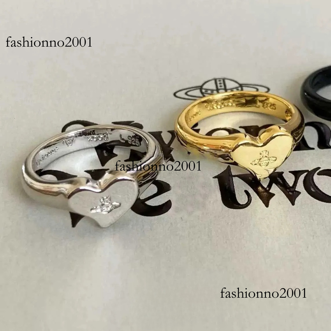 Vivienneity Westwoodity Ring Designer Luxury Brand Couples Light Luxury High Sense Viviennelies Westwod Rings Women Men Trendy Exquisite Premium Jew