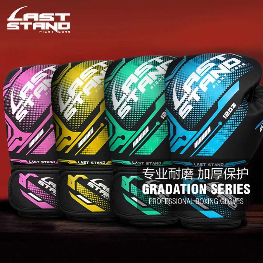 Protective Gear 4/6/8/10/12/14/16oz Boxing Gloves Professional Adult Kids Boxing Muay Thai Fighting Gloves Men's Women's Training Combat G