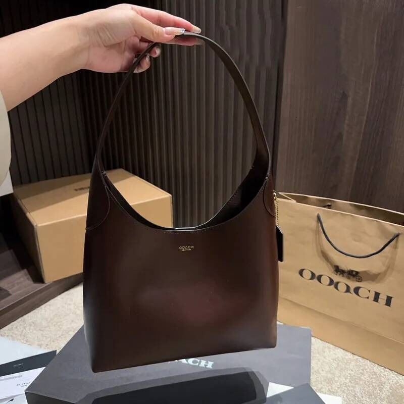 10A Designer Luxury Brooklyn 23cm 28cm 39cm Capacity Tote Minimalist Shoulder Classic Trendy Bucket Large Size Boat Mini Bag 3