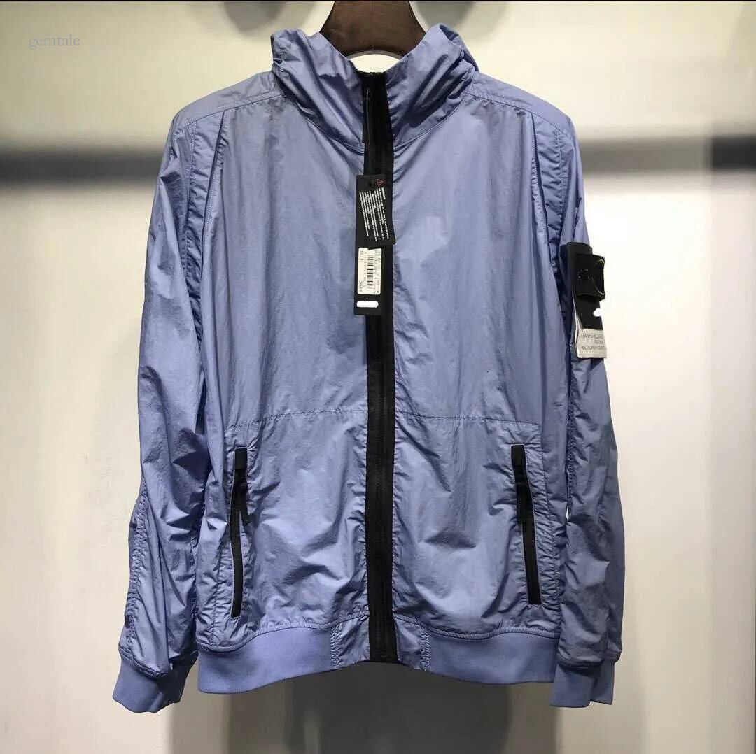 stooned jacket Jacket Designer Topstony Zipper Badges Windbreaker Windbreaker veste stone coat Compass High Quality Fashion Mens Jacket stonedcoat 2