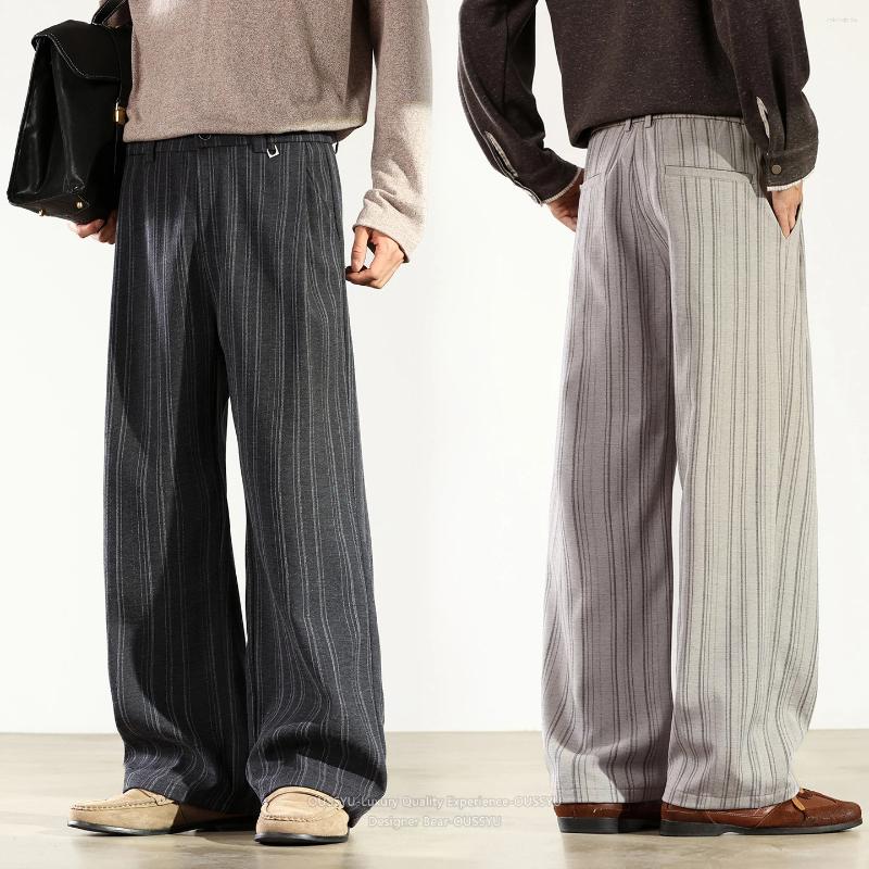 Men' s Suits Luxury Quality Autumn Winter Suit Pants Str
