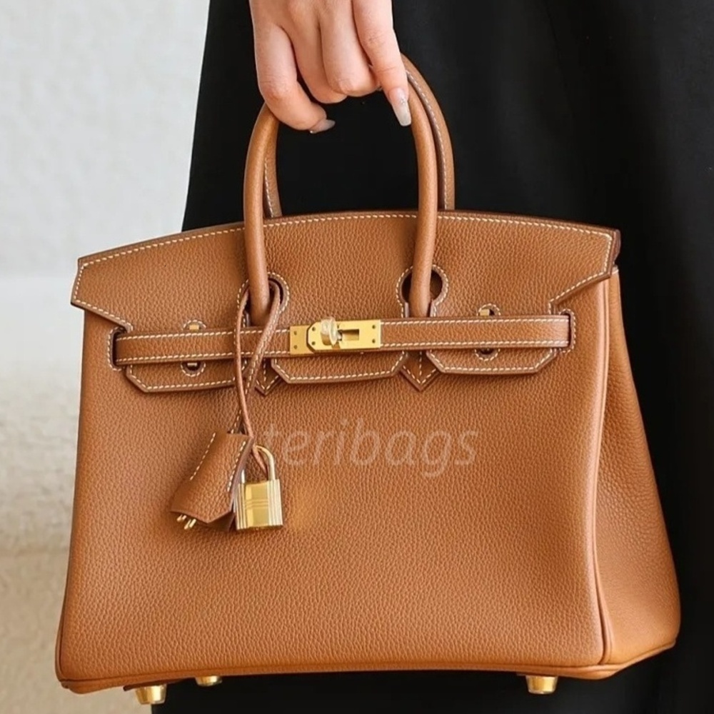 Designer birkensbag handbags bags for Womens genuine leather Shoulder Bag 20 25 30 35cm cowhide tote bag with lock and key Top quality crossbody bag