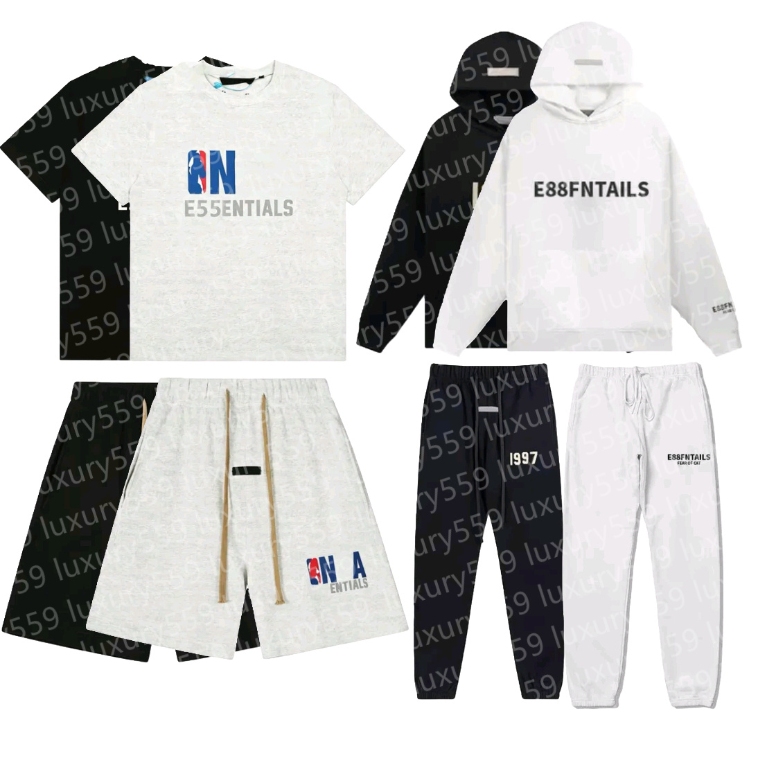 Ensembles Survêtements de créateurs Sweats à capuche pour hommes Sweats à capuche de mode T-shirts de sport Vêtements d'été pour femmes Shorts de