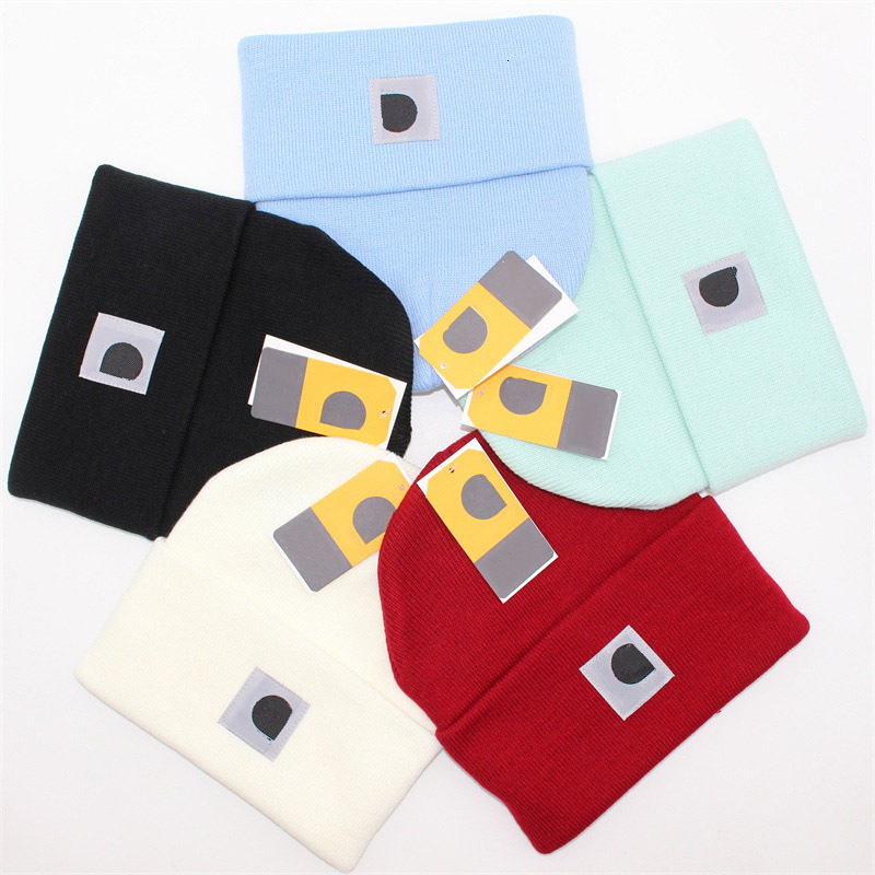 Minimalist Beanie Knitted Solid Soft Designer Warm Thick Str bc 93