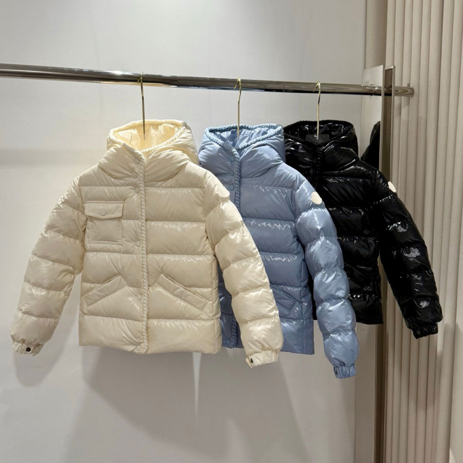 Vêtements pour enfants Vestes en duvet Manteaux d'hiver Vestes classiques Sweats à capuche et gilets en duvet Garçons Filles Enfants Couleur rayé