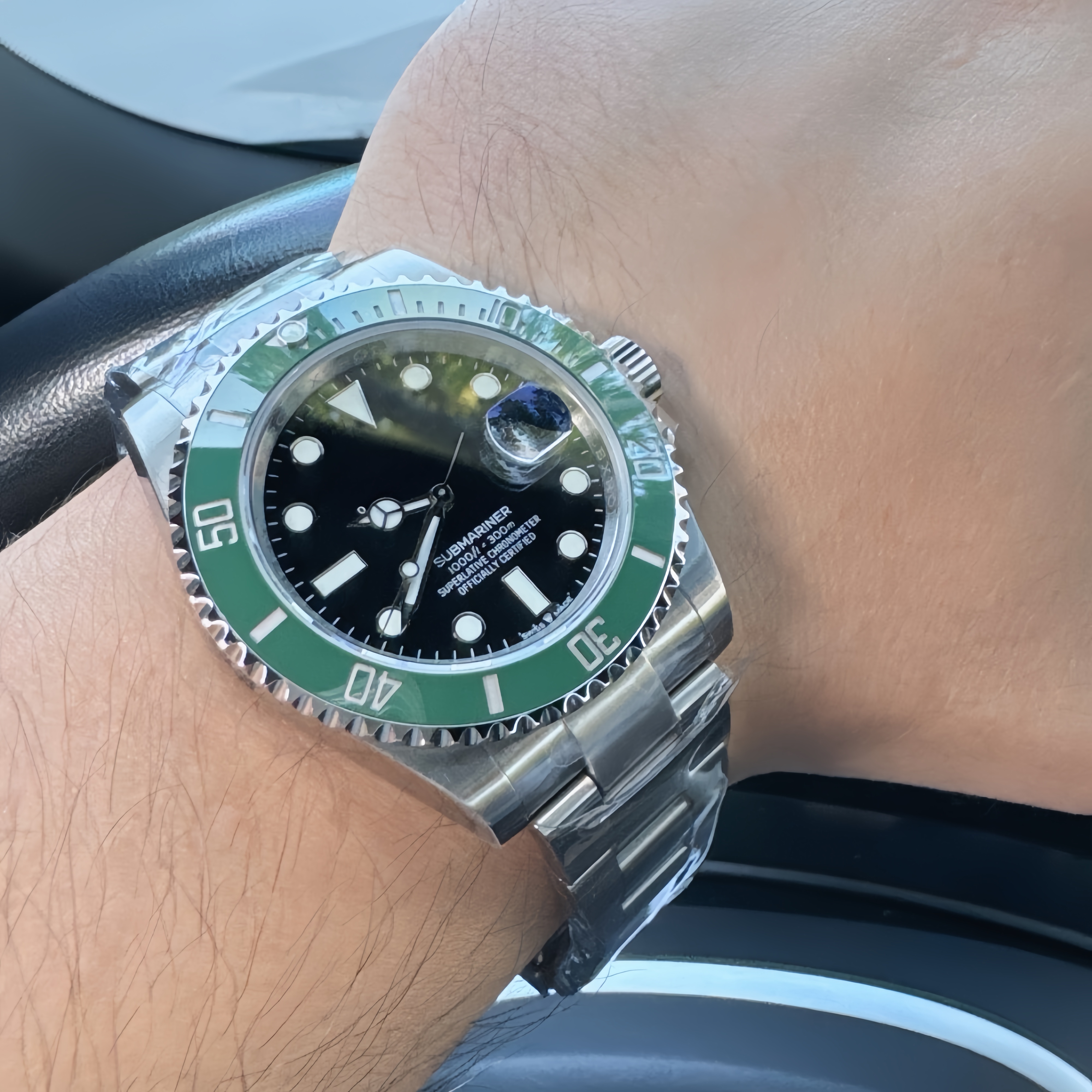 montres hommes designer super clone montres de luxe mouvement automatique montre Auto Date 904L entièrement en acier inoxydable Designer Wathes C