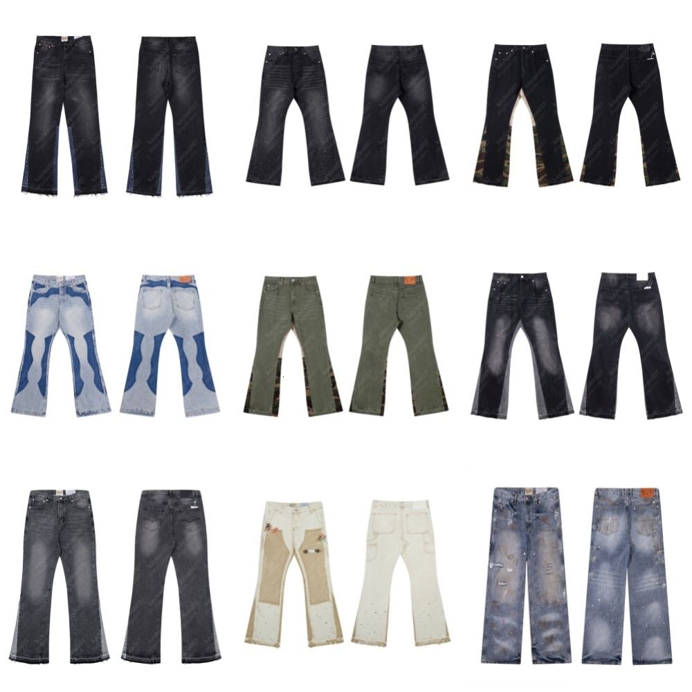 jeans de créateurs hommes femmes de créateurs de haute qualité jorts de broderie pantalons de mode America Street les shorts de marque de jeans p