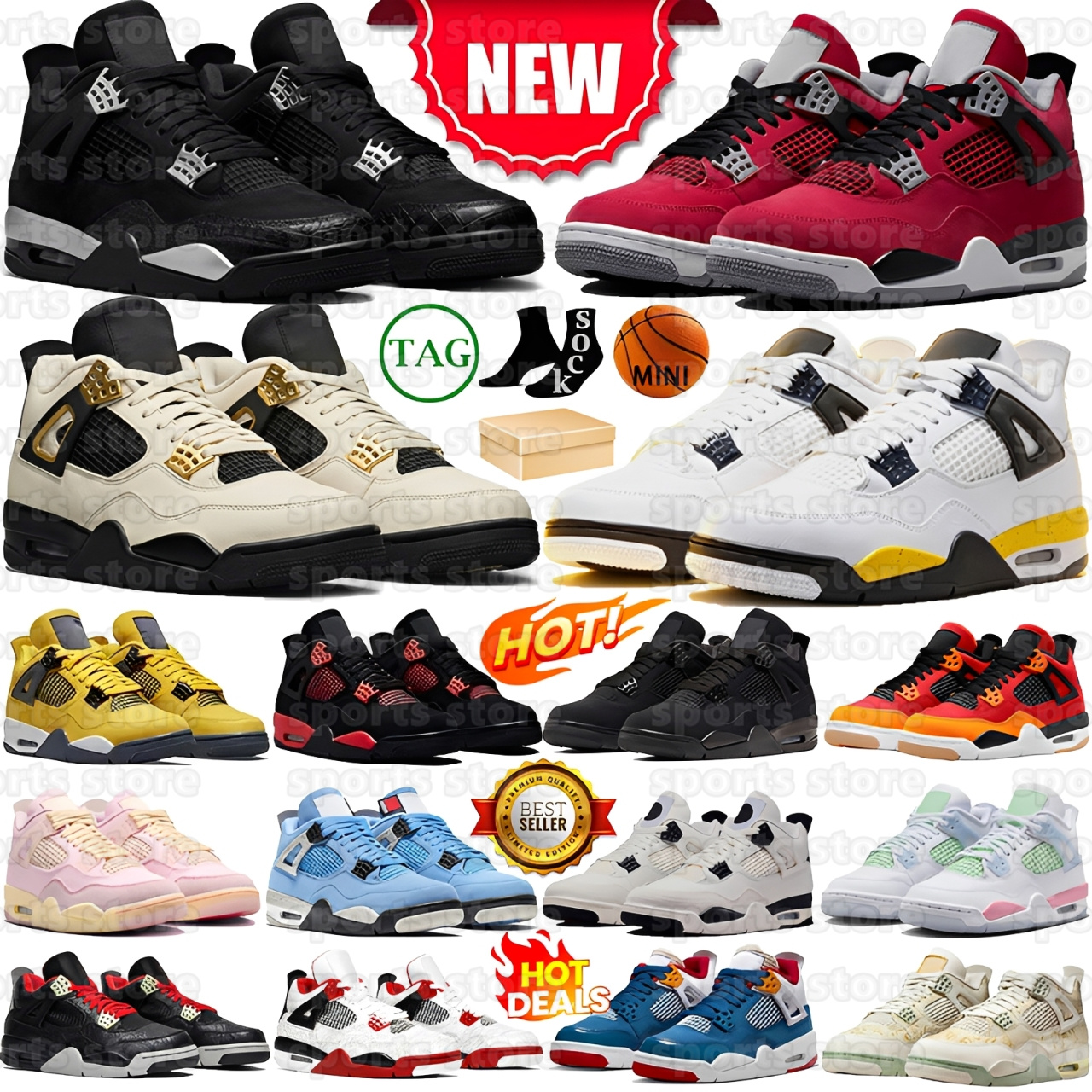 With Box Designer Basketball Shoes 4s 11s For Men Women 4 Rare Air Tour Yellow Black Cat Toro Bravo Comic 11 Gamma Blue Legend Blue Sports Sneake