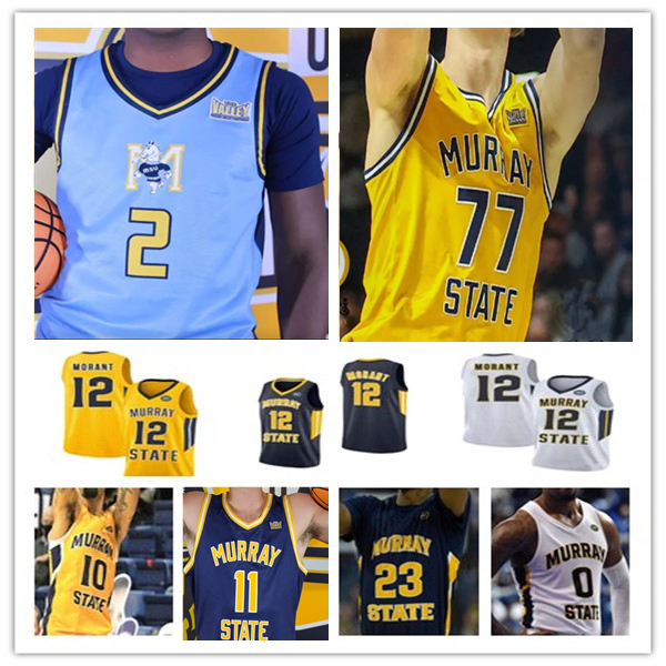 Javon Jackson Ja Morant Murray State Maillot de basket-ball Roman Domon Fred King Layne Taylor JJ Traynor KJ Tenner Mason Miller Brayden Plus cou