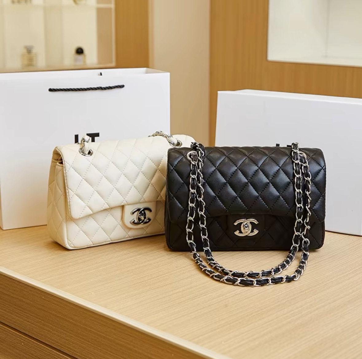 cc bag Sac de créateur de luxe CF classique rabat moyen donc noir sac à main chaîne portefeuille bandoulière sacs à main femmes sacs à bandoulièr