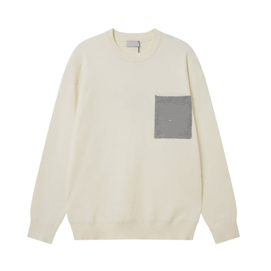 L 2026 nouveau Style pull à col rond-manches longues amples et confortables