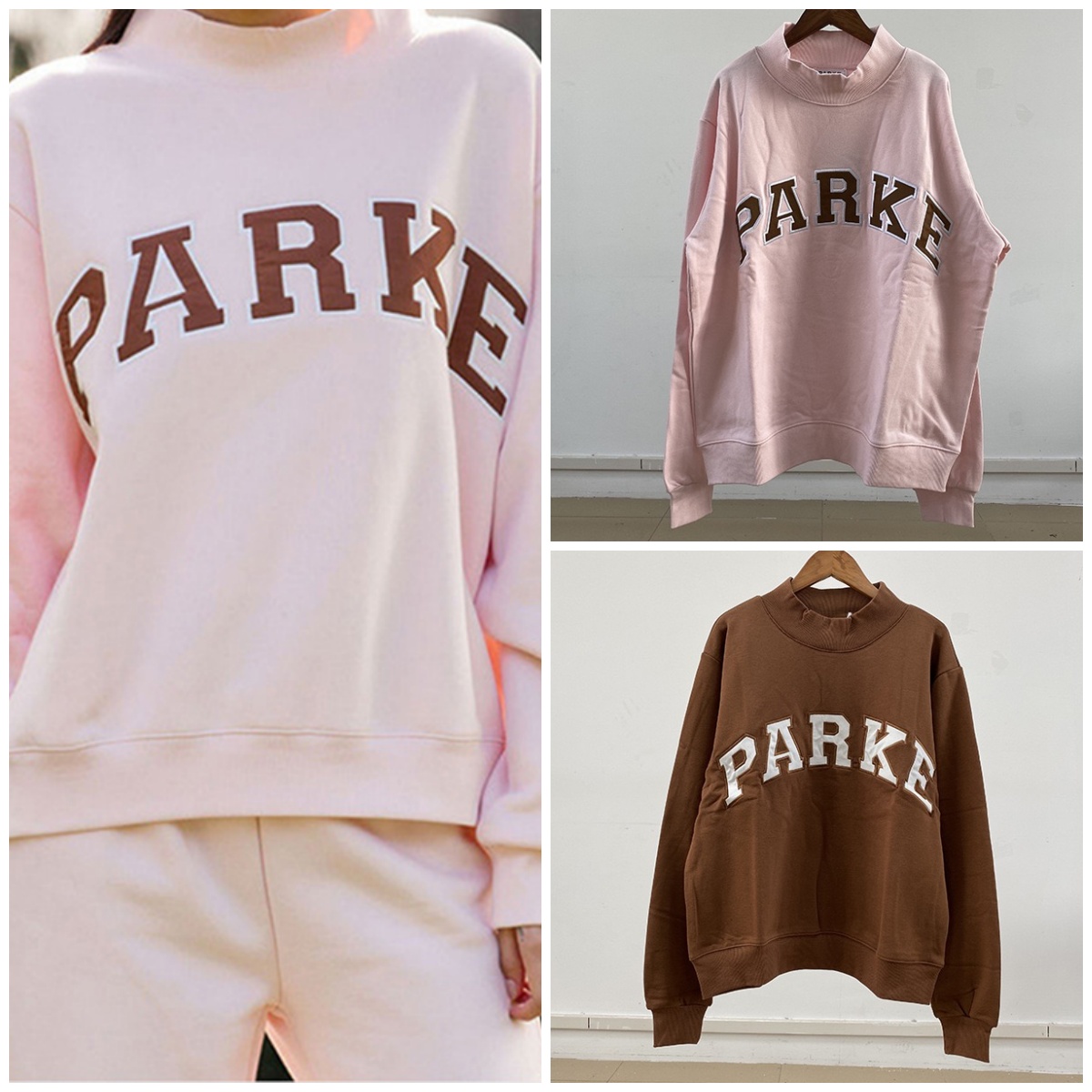 Sweatshirt femme haut de gamme, hoodie pour femmes, col montant, sports extérieurs, jogging, pull col rond imprimé lettres