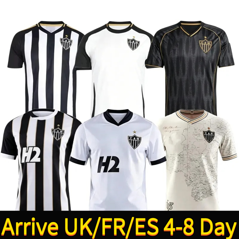 26 27 Atletico Mineiro Soccer Jersey 2026 2027 Uniforms Featuring Famous Players like BIEL Reinier Bernard Football Shirt retro classic T shirt