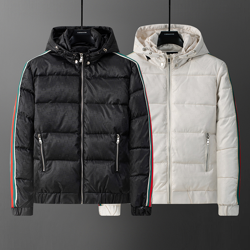 Men's Stylish Waterproof Down Jacket - Warm Winter Coats with Breathable Design