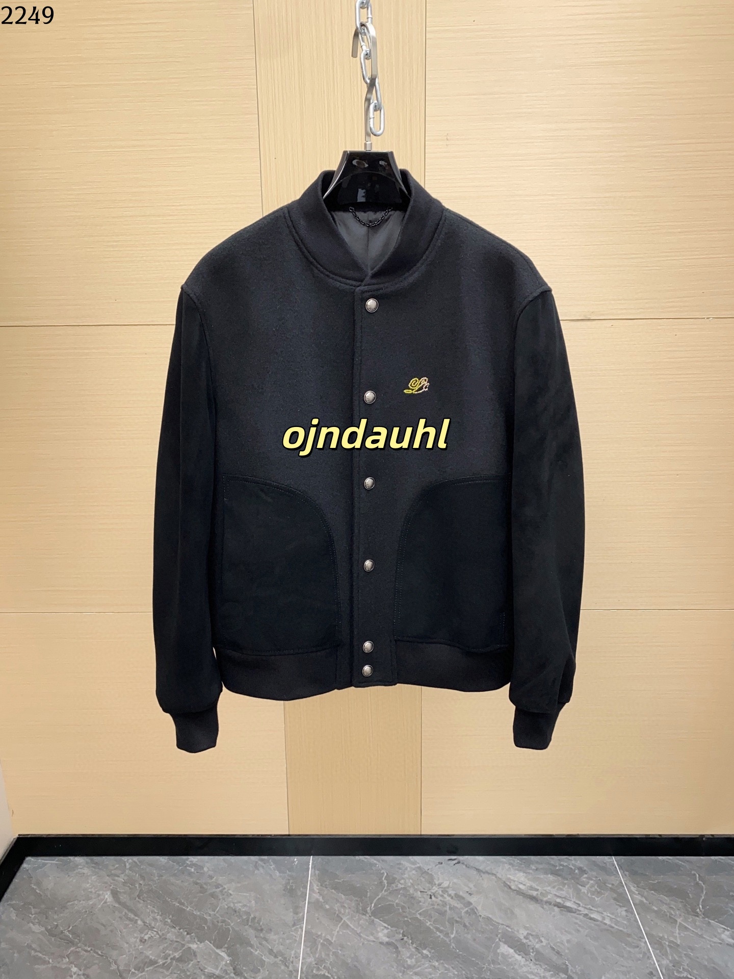 Designer Bomber Coats Letter Embroidery Autumn Men Baseball Jackets Monogram wool mixed sheepskin men's waistband jacket baseball jacket Varsit