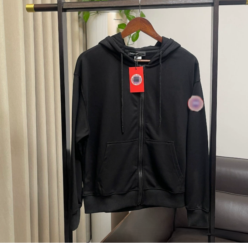 women hoodie designer hoodie mens hoodies full zip hooded sweatshirt pocket drawstring solid black streetwear outer top