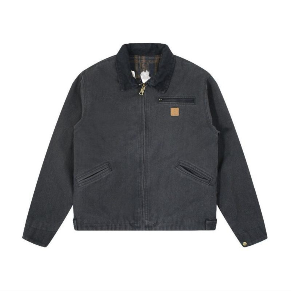 Carhartmens Jacket Designer Jacket Mens Detroit Wide Coverall Jackets Carhartness Cardigan Loose Vintage Unisex Coat Women Autumn Long Casual Brands