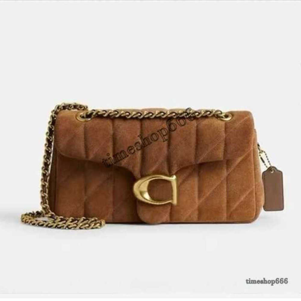 Designers Leather Shoulder Bags Suede Small Size 26 Bag High quality Chain Soft In Signature Canvas Tote Bags Women Handbag tabby Flap Crossbody Bag