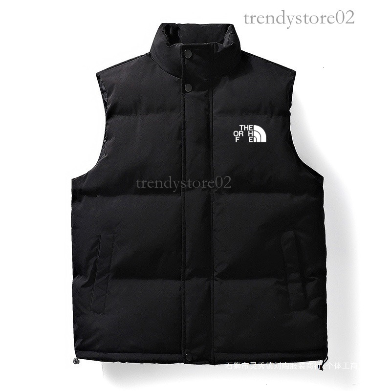 Popular Casual Cotton Jacket, Vest For Men In Spring And Autumn, Youth, Camisole, Down Cotton Vest, Jacket, Trendy Designer Vest