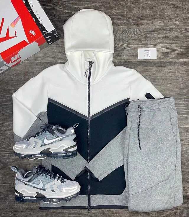 suit 2025 men's new jogging sweater hoodie jacket sweatpants 2-piece suit men's fashion casual autumn and winter jacket.C260909
