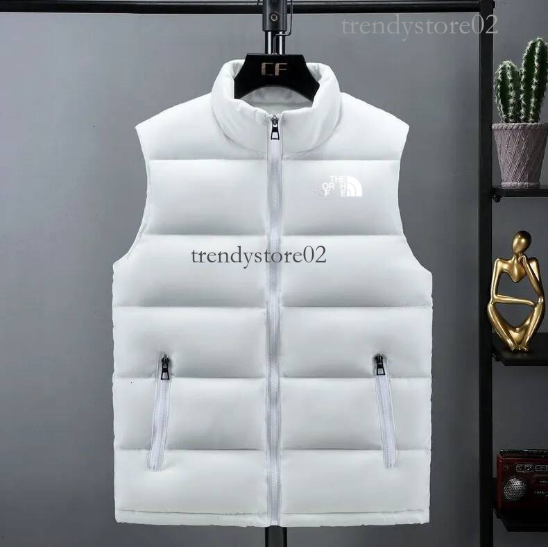 High Quality New Hot Selling Luxury Men's Vest Jacket Fluffy Designer Jacket Sleeveless Windbreaker Printed Brand Logo Men's Jacket Women&