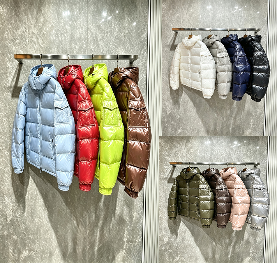 puffer jacket men down jacket Shiny down jacket matte down jackets daudoune autumn and winter casual sports waterproof cotton clothing hooded windpr