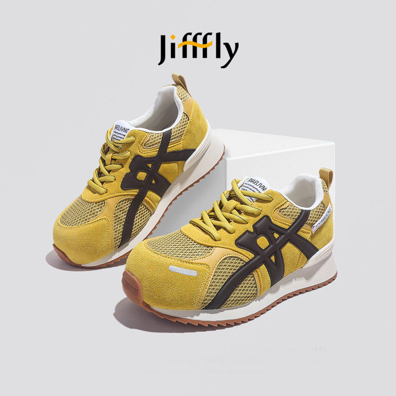 Jifffiy brand shoes women's mesh breathable fashion shoes designer designs high-end shoes