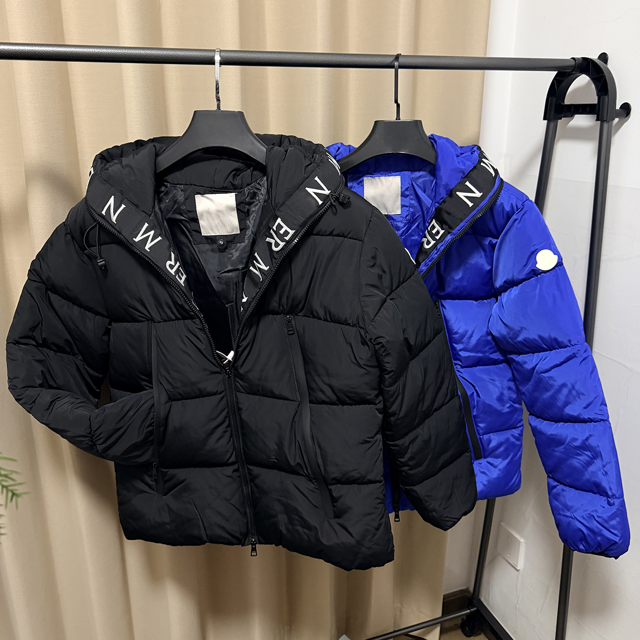 Francemontcla mens designer jacket men puffer coat women embroidered jacke winter warm cardigan Parka brand doudoune homme luxury puff jackets women