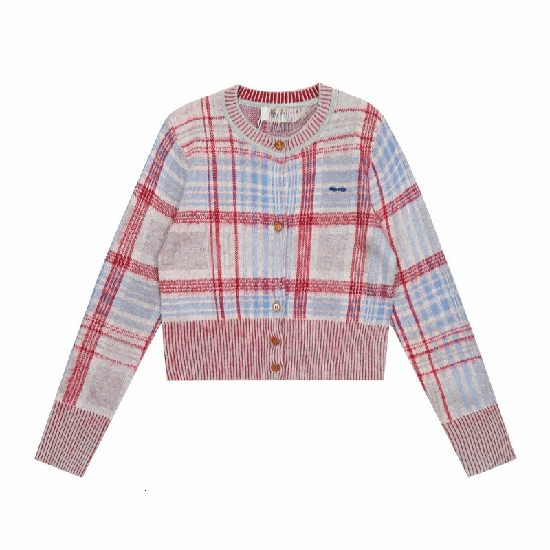 Designer Vivine West Wood Saturn Vivennens Doudoune Graphic Tee Shirt Womens V Neck Knit Cardigan Long Sleeve Striped Trim Preppy Sweater British Ki