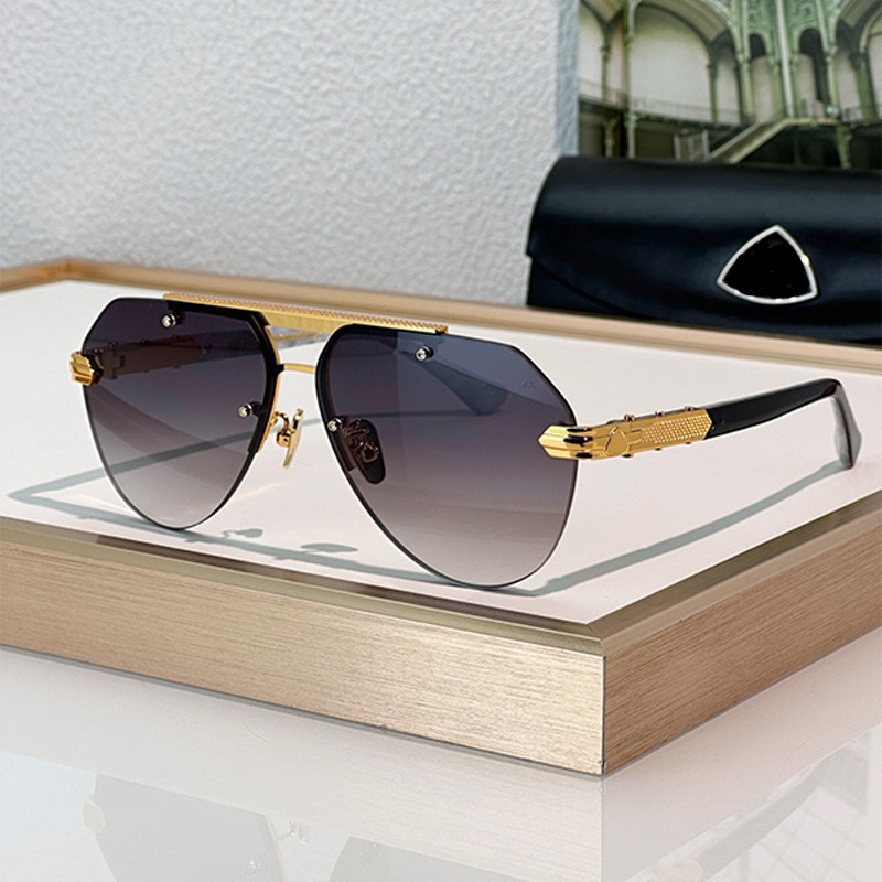 Luxury Pilot Sunglasses For men THE BIZSTER Designer Womens Metal Frame Outdoor Trendy Beach Party Luxury Sunnies Comes with dedicated box