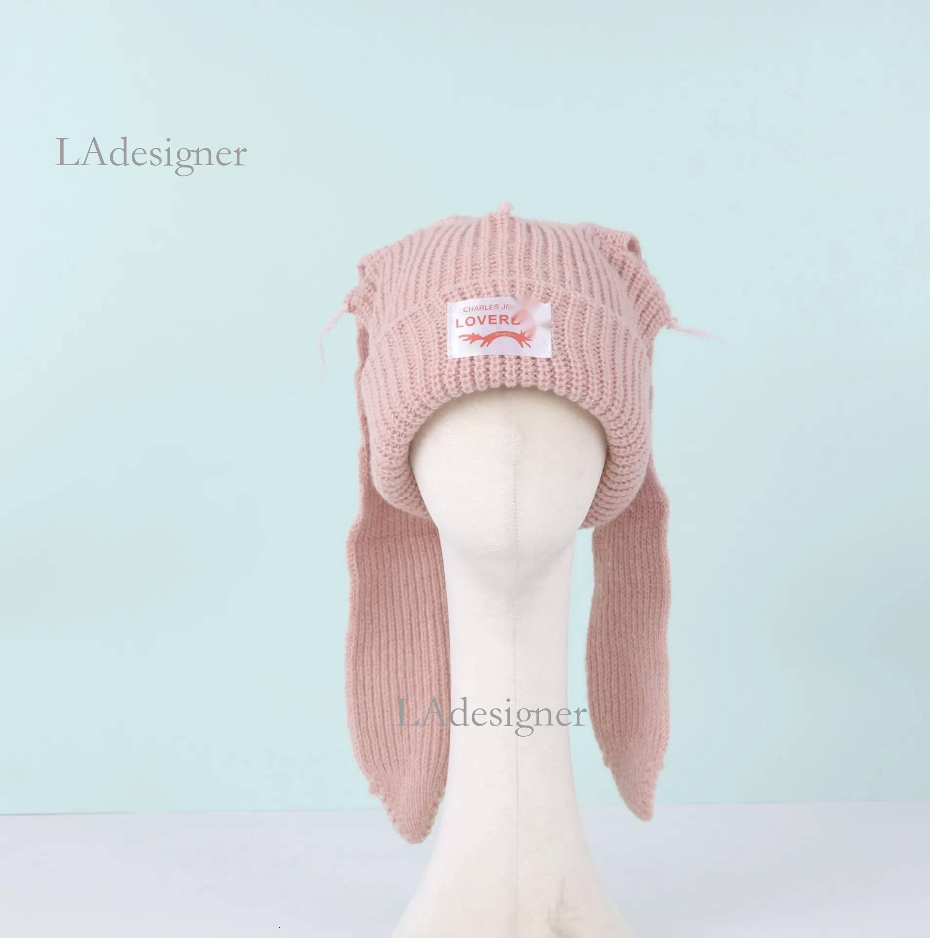 Beanie Skull Charles Jeffrey Loverboy Caps Cat Knitted Warm Pig Ear Woolen Cute Fashion Lover Boy Cap Niche Hip Hop Personality Cold High Quality Lo