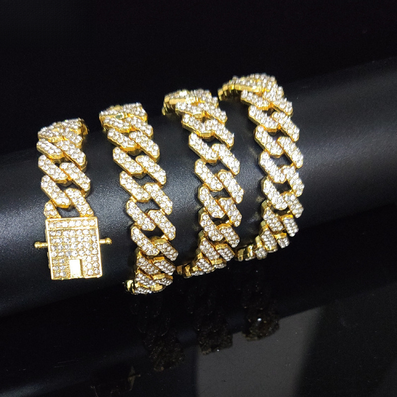 Hip Hop Inspired 925 Sterling Silver Cuban Link Chain for Men Featuring Large Round Moissonsites