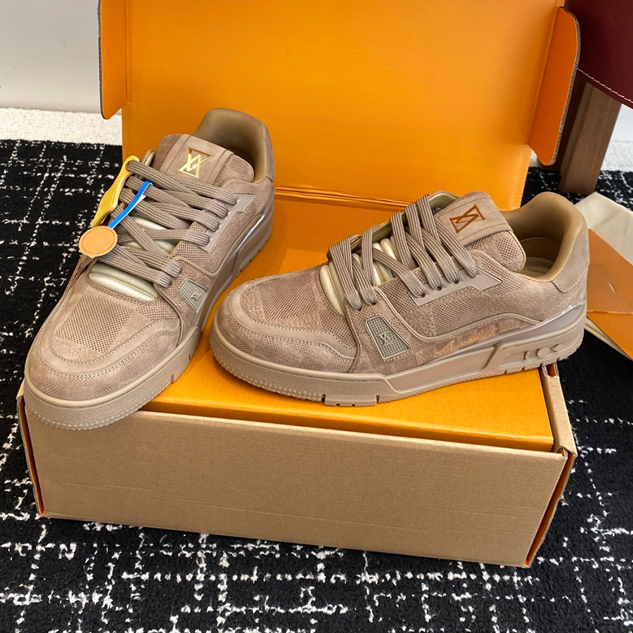 Designer Casual Shoes Mans Sneaker Trainer Womens Shoes Classic Shoes Fashion Letter Pattern Shoes Casual Breathable Shoes Daily Outfit Luxury Sh