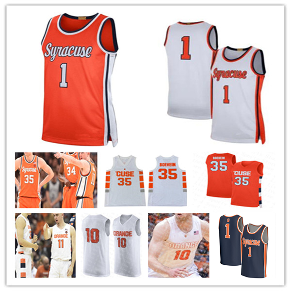 Maillot de basket-ball Donnie Freeman Syracuse, J.J. Starling Naithan George Carmelo Kiyan Anthony Tyler Betsey Sadiq Blanc Jr. 4XL