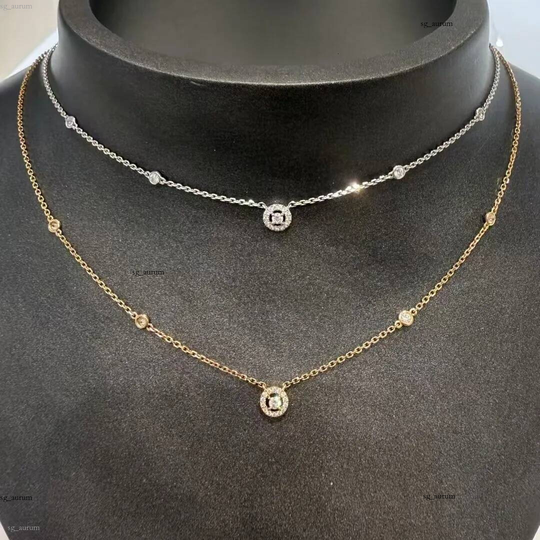 Messi Jersey colliers bijoux bijoux de créateur haut pour femme unique diamant collier pendentif rond chaîne de clavicule