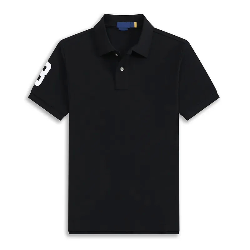 Rauph Laruen Shirt Designer Tshirt Trendy Printed Classic Pony Embroidery Fashion Summer Breathable Versatile High Street Hot Sale Men Women Polo Sh