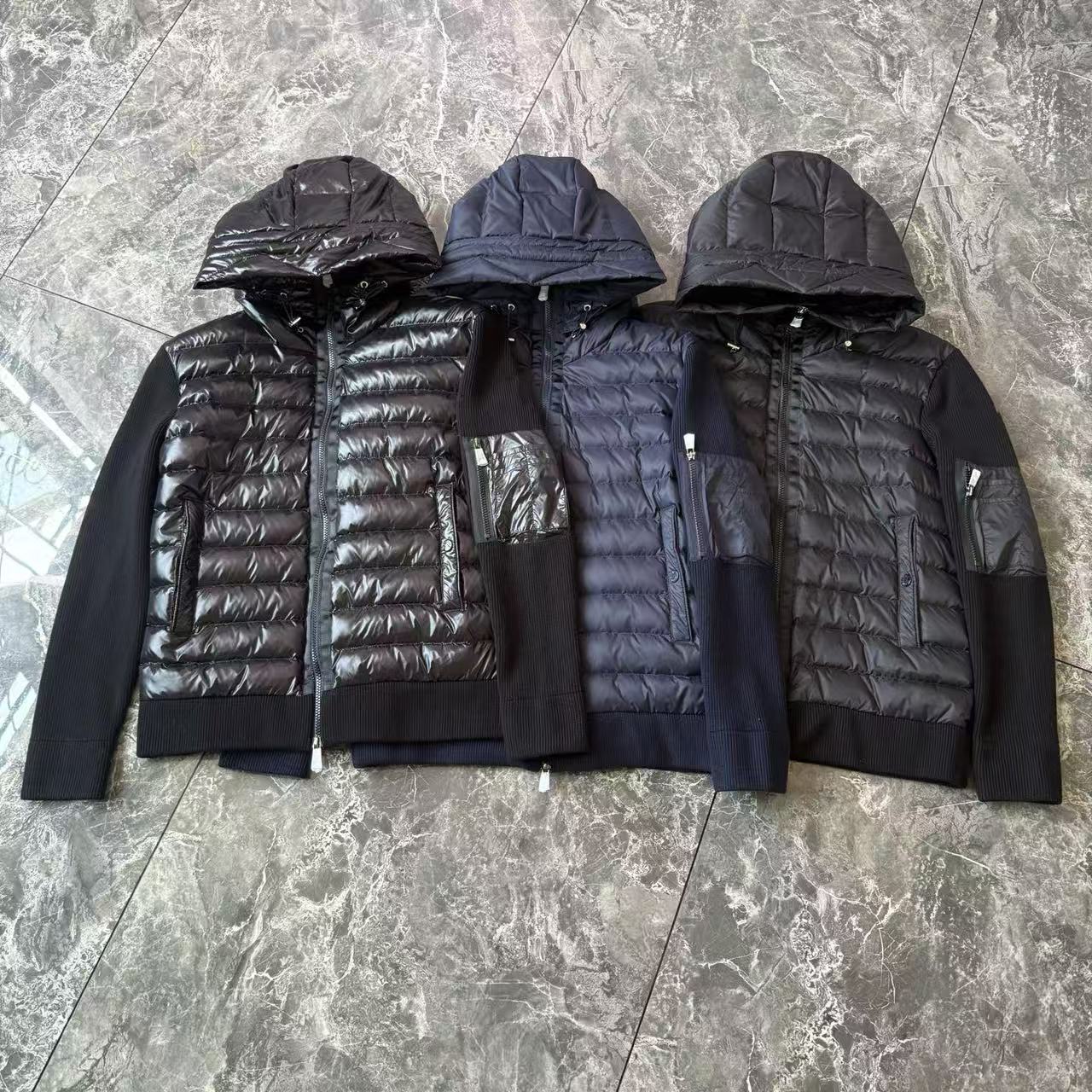 Jackets men puffer jacket Desinger down jacket mens coats High quality Ultra-light jacket embroidery epaulet zipper windbreaker jacket mens autumn w