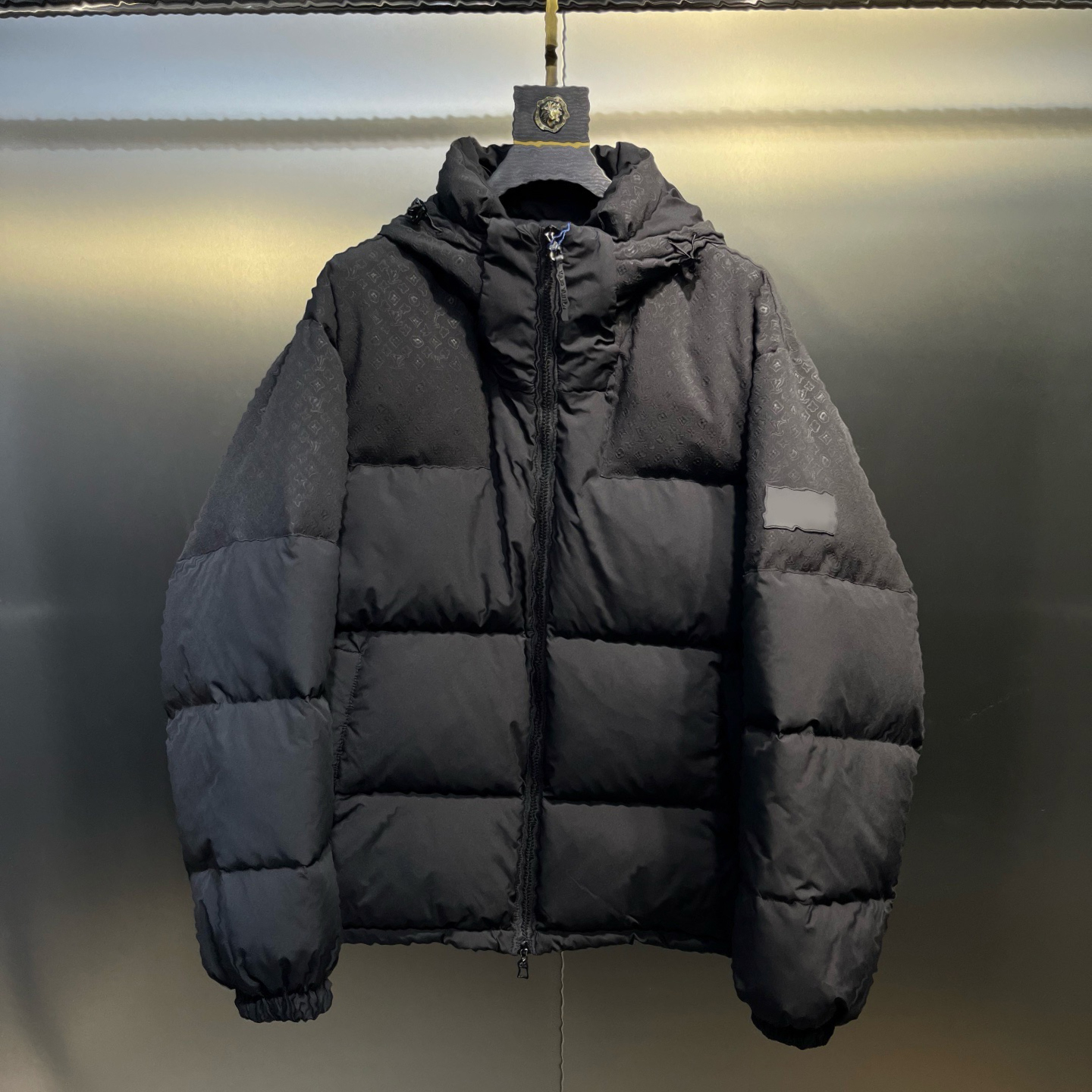 Designer Winter men's Woman's fas hionable hooded three-dimensional embossed down jacket short jacket luxury Men's leisure warm hoodi