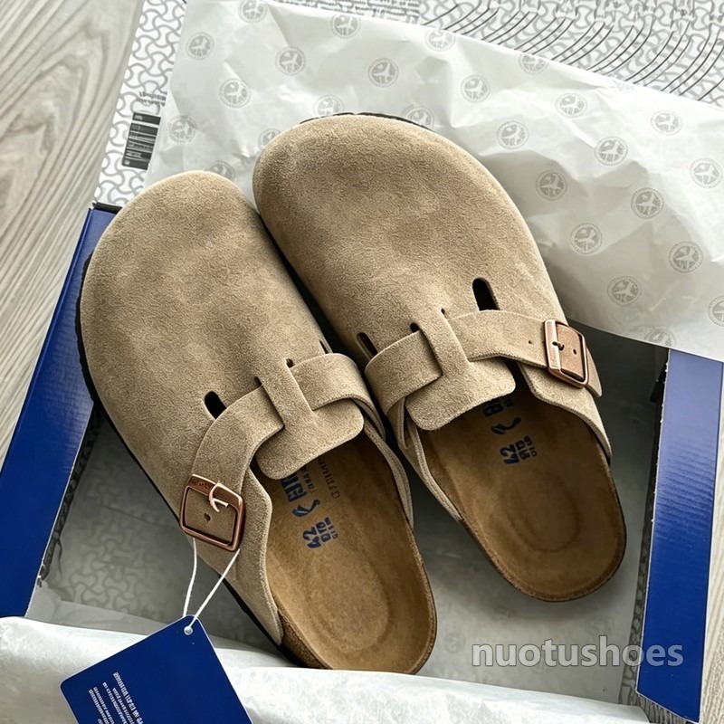 Designer Clogs Sandals Clog Slippers Cork Flat plus High Quality Fashion Summer Genuine Leather Slide Favourite Beach Shoes Women Men 35-46 High qua