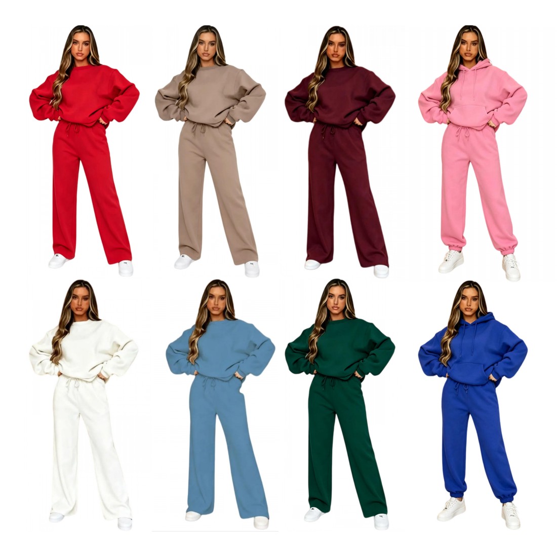Designer Womens hoodie Set Tracksuits Clothes Casual Tank Long Sleeve Pullover Top Wide Leg Pants Sports Tennis Skirt Shorts Yoga Jogging 2/3 PCS 3D