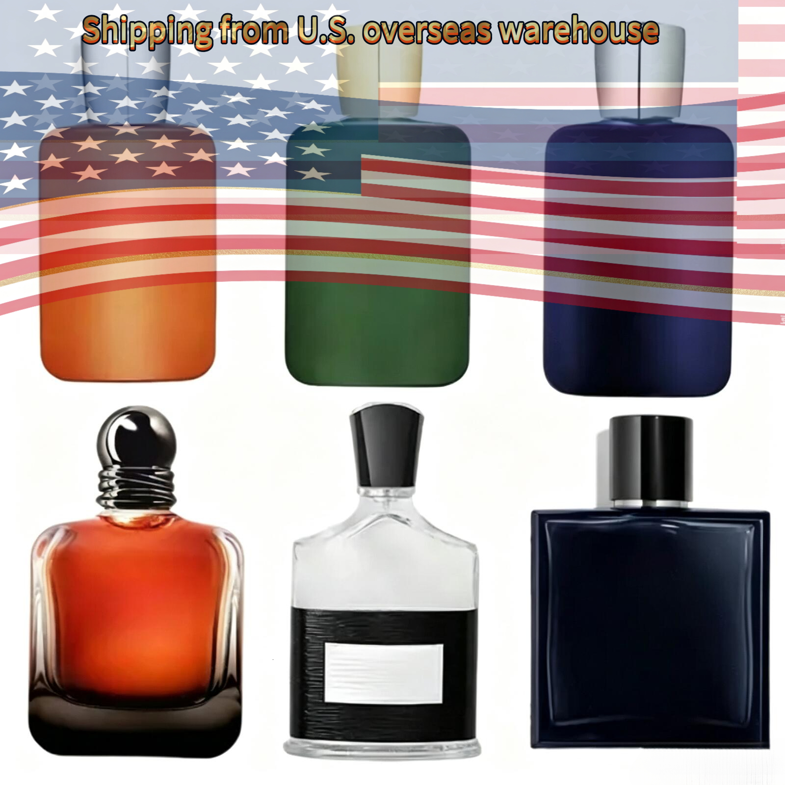 Premium Long Lasting Men's Fragrance Spray US Overseas Warehouse In Stock 3 High Quality Designer Cologne Perfume