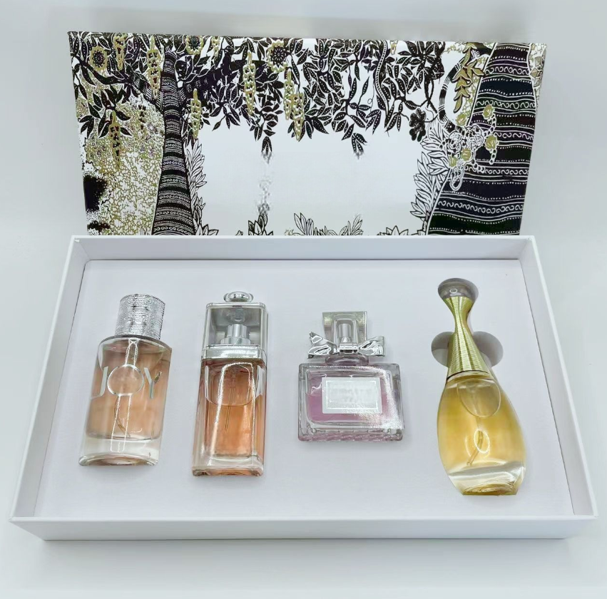 Wholesale Designer perfume 30mlX4 Mini Long-Lasting Travel Fragrance Test Tube Portable Men&Women's Perfume
