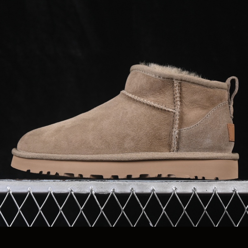 Women's Winter Ankle Boots Waterproof 7 Snow Boots Thick Soled Genuine Leather 9 with Warm Fleece Lining Classic Mini 2 Chunky Heel Ankle Boots