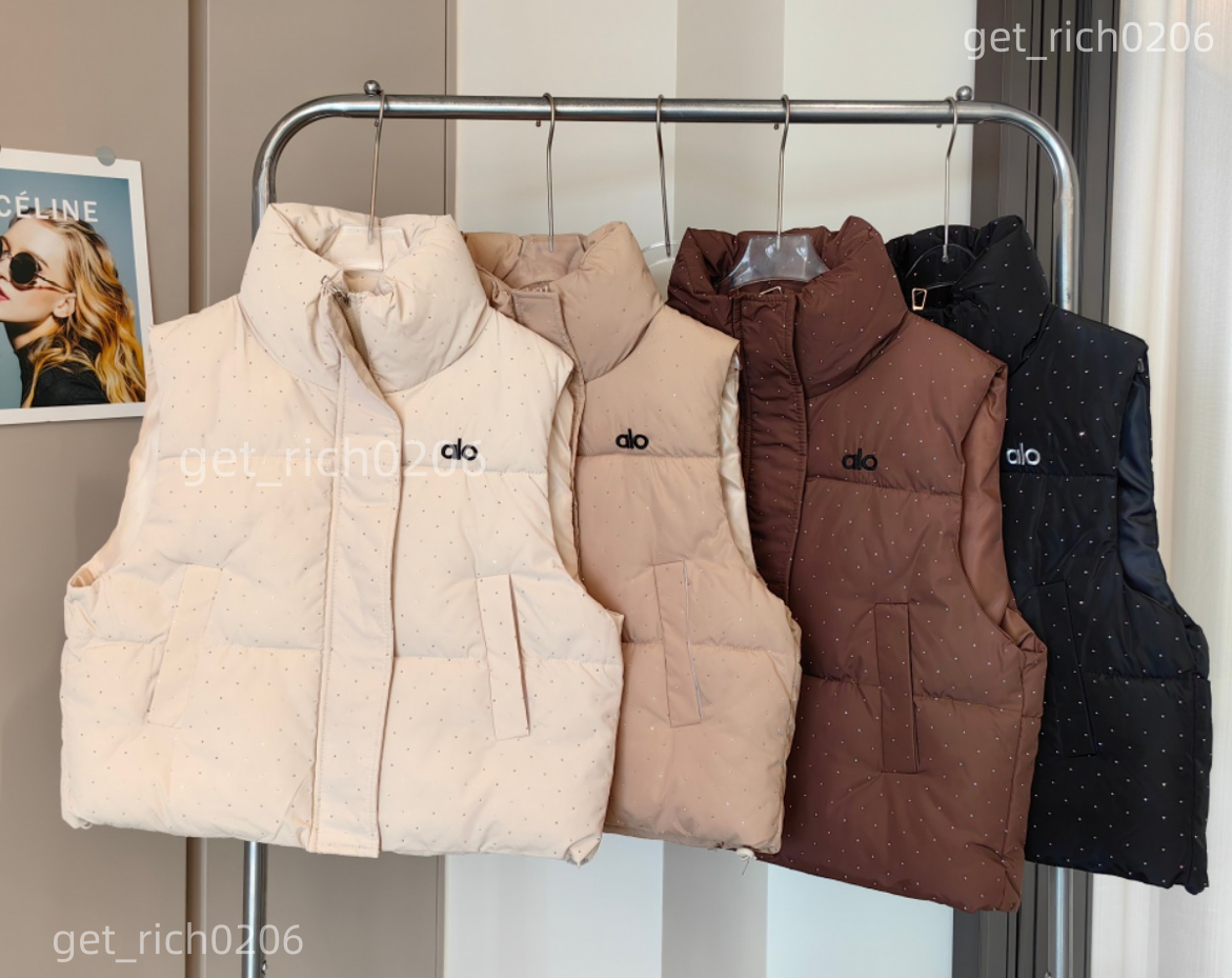 Luxury Womens Vests Designer Puffer Jacket Brand Winter womens Jacket Tanks Parka Top Fashion Sleeveless Woman Jackets Designers Coat Outwears Windb